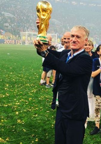 Ginette Deschamps son Didier Deschamps led the national team to the 2018 World Cup victory